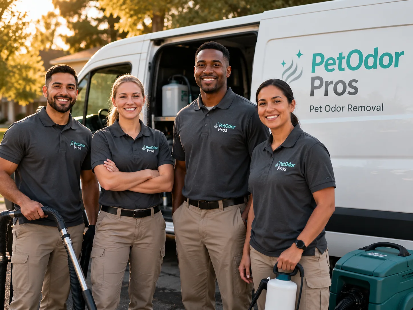Pet Odor Removal team serving Johnsonville, IL